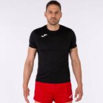 Joma 82P4R14 أسود قميص قصير الأكمام سجل الثاني رجال - Image 2