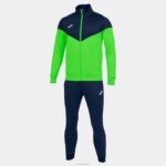 Joma 82P4R1504 الفلورسنت الأخضر والأزرق الداكن أكسفورد رياضية رجال