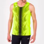 Joma 82P4R1519 نيون أصفر أسود بلا أكمام تي شيرت أوليمبيا رجال - Image 2