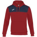 Joma 82P4R1539 أحمر أزرق كحلي الفائز سترة مقنعين رجال