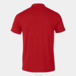 Joma 82P4R1551 أحمر قميص بولو قصير الأكمام سيدني رجال - Image 2