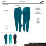 Joma 82P4R1585 الفيروز النحت لباس ضيق طويل الثاني نحيف - Image 10
