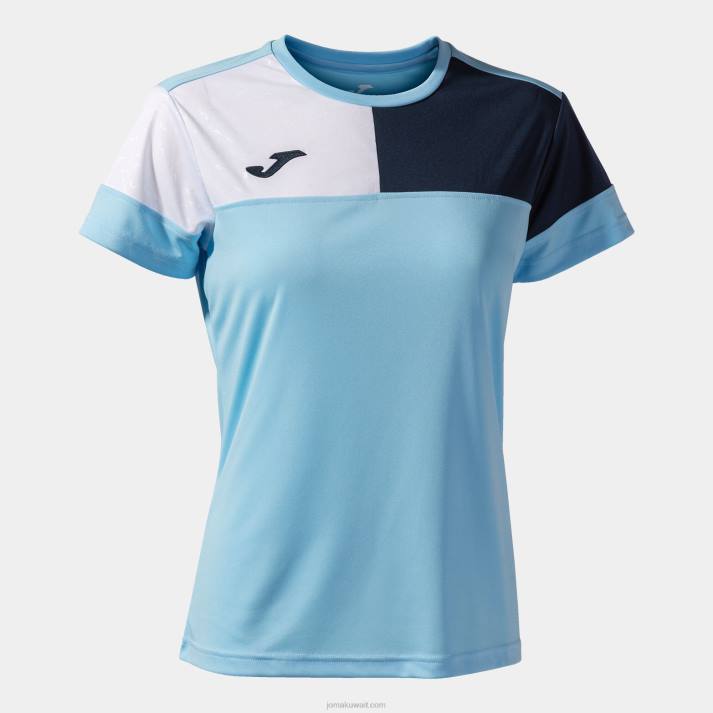 joma_82p4r1591_d8a7d984d8b3d985d8a7d8a1_d8a7d984d8b2d8b1d982d8a7d8a1_d8a7d984d8a8d8add8b1d98ad8a9_d8a7d984d8b2d8b1d982d8a7d8a1.jpg Joma 82P4R1591 السماء الزرقاء البحرية الزرقاء البيضاء قميص طاقم قصير الأكمام v نحيف - Image 1