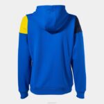Joma 82P4R1596 الأزرق الملكي الأصفر والأزرق الداكن طاقم سترة مقنعين v نحيف - Image 2