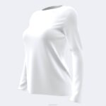 Joma 82P4R1598 أبيض قميص بأكمام طويلة دافني نحيف - Image 4