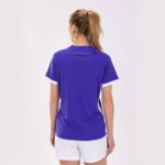 Joma 82P4R1622 أبيض أرجواني قميص بأكمام قصيرة سوبر نوفا الثاني نحيف - Image 3