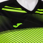 Joma 82P4R1627 نيون أصفر أسود قميص بأكمام قصيرة سوبر نوفا الثاني نحيف - Image 3