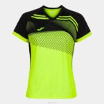 Joma 82P4R1627 نيون أصفر أسود قميص بأكمام قصيرة سوبر نوفا الثاني نحيف - Image 5