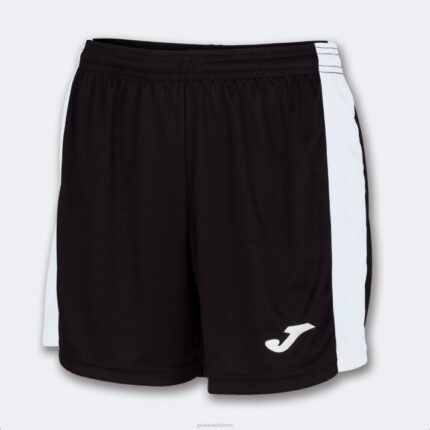 Joma 82P4R1631 أسود أبيض شورت ماكسي نحيف