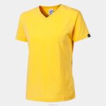Joma 82P4R1647 أصفر قميص بأكمام قصيرة نحيف