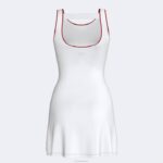 Joma 82P4R1651 أبيض أحمر لباس الاتحاد الملكي الاسباني للتنس نحيف - Image 3