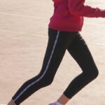 Joma 82P4R1657 أسود لباس ضيق طويل حنا نحيف - Image 2