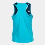 Joma 82P4R1669 الفلورسنت الفيروز الأزرق الداكن دبابة قمة مونتريال نحيف - Image 6