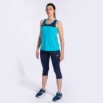 Joma 82P4R1669 الفلورسنت الفيروز الأزرق الداكن دبابة قمة مونتريال نحيف - Image 7