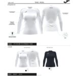 Joma 82P4R1674 أبيض قميص طويل الأكمام استراحة نحيف - Image 9