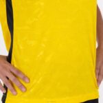 Joma 82P4R1682 أصفر أسود قميص قصير الأكمام toletum الثاني نحيف - Image 7