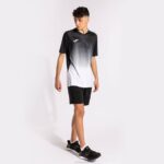 Joma 82P4R168 أبيض أسود قميص بأكمام قصيرة النمر الرابع رجال - Image 6