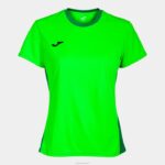 Joma 82P4R1694 نيون الخضراء قميص قصير الأكمام الفائز الثاني نحيف - Image 3