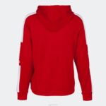 Joma 82P4R1695 احمر ابيض بطولة سترة مقنعين الرابع نحيف - Image 2