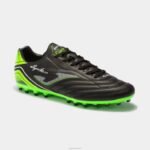 Joma 82P4R16 أسود أخضر نيون حذاء كرة القدم aguila 22 العشب الصناعي - Image 5