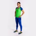 Joma 82P4R1750 الفلورسنت الأخضر والأزرق الملكي قميص قصير الأكمام النخبة x نحيف - Image 6
