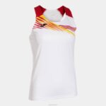 Joma 82P4R1751 أبيض أحمر النخبة أعلى الخزان x نحيف
