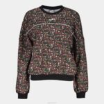 Joma 82P4R1755 أسود وردي كاكي قميص من النوع الثقيل دافني نحيف - Image 9