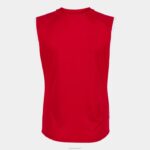 Joma 82P4R1781 احمر ابيض بلا أكمام تي شيرت سوبرنوفا الثالث نحيف - Image 2
