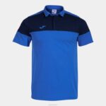 Joma 82P4R178 الأزرق الملكي الأزرق الداكن قميص بولو بأكمام قصيرة طاقم v رجال - Image 4