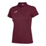 Joma 82P4R1794 بورجوندي قميص بولو قصير الأكمام هواية نحيف
