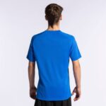 Joma 82P4R182 الأزرق الملكي الأسود قميص بأكمام قصيرة النمر v رجال - Image 4