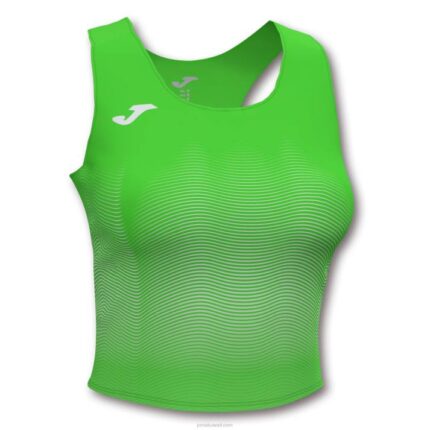 Joma 82P4R1852 الفلورسنت الأخضر الأبيض النخبة أعلى الخزان السابع نحيف