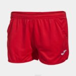 Joma 82P4R1866 أحمر هواية السراويل القصيرة نحيف