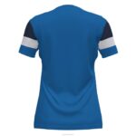 Joma 82P4R1873 الأزرق الملكي الأزرق الداكن الأبيض قميص بأكمام قصيرة طاقم رابعا نحيف - Image 2