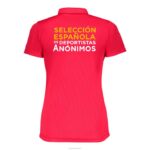 Joma 82P4R1885 أحمر قميص بولو قصير الأكمام اللجنة الأولمبية الترفيهية الإسبانية نحيف - Image 2