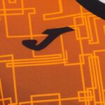 Joma 82P4R1893 برتقالة سوداء قميص قصير الأكمام النخبة الثامن نحيف - Image 3