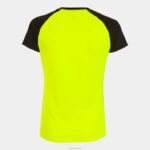Joma 82P4R1908 نيون أصفر أسود قميص قصير الأكمام النخبة x نحيف - Image 2
