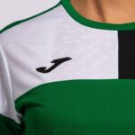 Joma 82P4R1912 أخضر أسود أبيض قميص طاقم قصير الأكمام v نحيف - Image 6