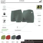 Joma 82P4R1913 أحمر مستكشف السراويل نحيف - Image 8