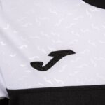 Joma 82P4R1915 أسود أبيض وردي قميص طاقم قصير الأكمام v نحيف - Image 3