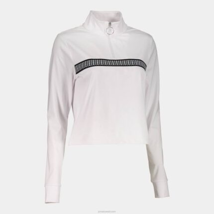 Joma 82P4R1928 أبيض قميص من النوع الثقيل دافني نحيف