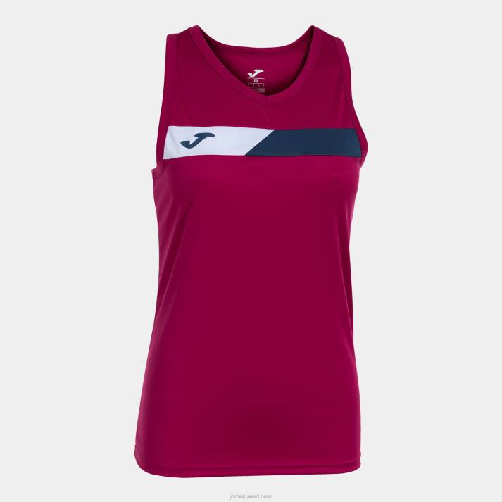 joma_82p4r1955_d982d8b1d985d8b2d98a_d8a3d8b2d8b1d982_d983d8add984d98a_d8a3d8a8d98ad8b6_d8a8d984d8a7_d8a3d983d985d8a7d985_d8aad9.jpg Joma 82P4R1955 قرمزي أزرق كحلي أبيض بلا أكمام تي شيرت المحكمة نحيف - Image 1