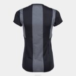 Joma 82P4R1959 أسود قميص قصير الأكمام المستكشف نحيف - Image 2