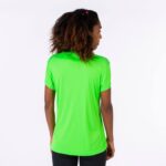 Joma 82P4R1966 نيون الخضراء قميص قصير الأكمام النخبة الثامن نحيف - Image 3