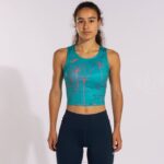 Joma 82P4R1974 الفيروز نخبة الدبابات التاسع نحيف - Image 2