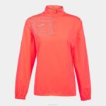 Joma 82P4R1993 نيون المرجان قميص من النوع الثقيل النخبة الثامن نحيف