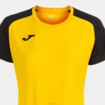 Joma 82P4R1999 أصفر أسود قميص بأكمام قصيرة أكاديمية رابعا نحيف - Image 4