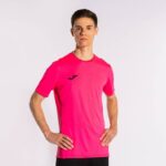 Joma 82P4R19 الفلورسنت الوردي قميص قصير الأكمام الفائز الثاني رجال - Image 2