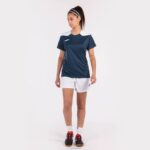 Joma 82P4R2002 الأزرق الداكن الأبيض بطولة قميص قصير الأكمام سادسا نحيف - Image 5