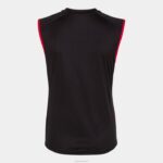 Joma 82P4R2010 أسود أحمر بلا أكمام تي شيرت سوبرنوفا الثالث نحيف - Image 2